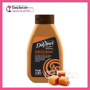 Sốt Davinci Caramel 500ml(Mua 1 thùng giảm 2k/ 1 chai)