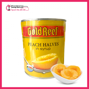 GoldReef Đào Ngâm Nước Đường 825g ( mua 1T Giảm 2k/ 1 hộp)