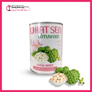 (Đồ Hộp) Hạt Sen Lotus 565g (CTKM: Mua 12 hộp giảm 2k/ 1 hộp, 60 hộp giảm 3k/ 1 hộp)