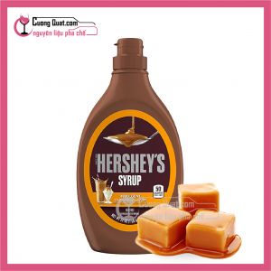 Sốt Syrup Hershey's Caramel 623gr (mua 6 chai giảm 2k, 12 chai giảm 5k/ 1 chai)