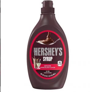 Sốt Syrup Hershey's Socola ( nhỏ) 680G (mua 6 chai giảm 2k, 12 chai giảm 5k/ 1 chai)