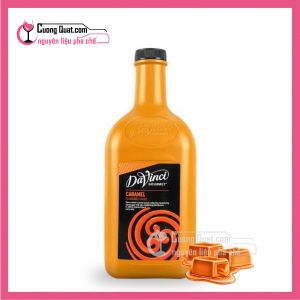 SỐT Davinci Caramel ( SAUCE 2L) ( Mua 3 chai giảm 5k, có thể mix với Muối và socola)