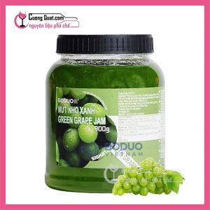 Mứt Boduo Nho Xanh 900g (1 thùng giảm 2k - 3 thùng giảm 3k - 5 thùng giảm 4k)