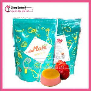Pudding Maulin(Mole) Dâu 1kg (CTKM: Mua 1T giảm 5k/ 1 gói, có thể mix)