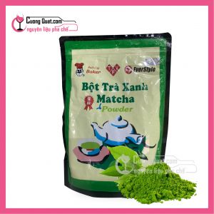 Bột Matcha Đài Loan EverStyle 500gr (Mua 10 Gói giảm 5k, mua 20 gói giảm 10k)