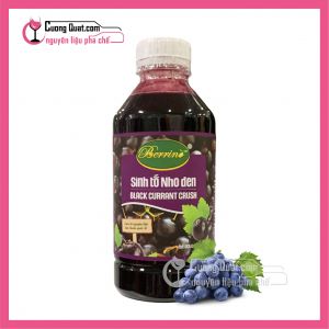 SINH TỐ BERRINO NHO ĐEN 1L(Mua 1T Giảm 2k/ 1 chai)