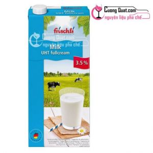 (Sữa Tươi Đức) Không Đường Frischli UHT Milk 3.5%  Hộp 1 Lít