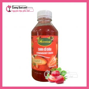 Sinh Tố BERRINO DÂU 1L(Mua 1T Giảm 2k/ 1 chai)