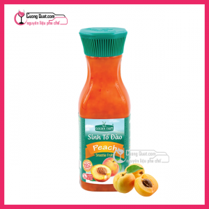 Sinh Tố GOLDEN FARM Đào 1L(CTKM Mua 1T Giảm 2k/ 1 Chai)