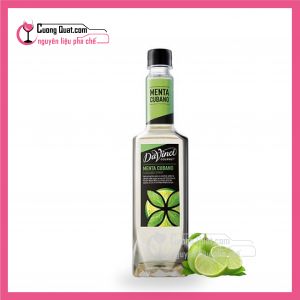 Siro Davinci Mojito (Menta Cubano) 750m(mua 12 Chai Tặng Thêm 1 Chai Có thể mix mùi)