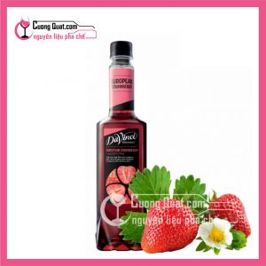 Syrup Davinci Dâu 750ml(mua 12 chai Giá 172k, mua 60 chai giá 170k, 120 chai Giá 169k Có thể mix mùi)