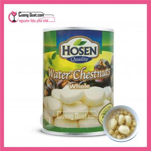 Củ Năng Hosen 565gr ( Mua 12 hộp giảm 1k/ 1 hộp,Mua 60 hộp giảm 2k/ 1 hộp)