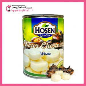 Củ Năng Hosen 565gr ( Mua 12 hộp giảm 1k/ 1 hộp,Mua 60 hộp giảm 2k/ 1 hộp)