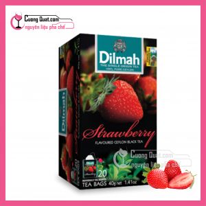 Trà Dilmah Dâu(Strawberry) 1.5gx20 Gói( Mua 12 hộp giảm 2k/ 1 hộp )