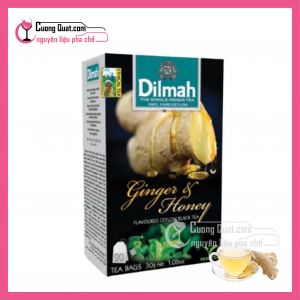 Trà Dilmah Gừng Mật Ong(Ginger & Honey) 1.5gx20 Gói( Mua 12 hộp giảm 2k/ 1 hộp )