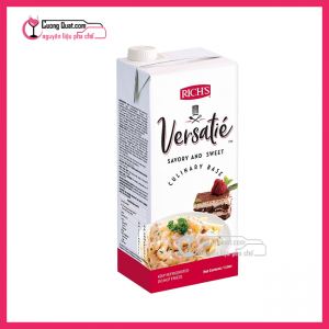 (Hàng Lạnh) Whipping Rich's Versatie 1L (CTKM: 6 hộp giảm 1k/ 1 hộp, 12 hộp giảm 2000d/1 hộp)
