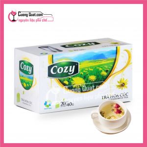 Trà Cozy Túi lọc Hoa Cúc (Mua 30 hộp giảm 1k/ 1 hộp)