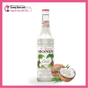 Monin Dừa 700ml(6 chai giảm 5k/1 chai)