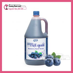 Siro GTP Việt Quất Chai 1,9 lít(6 CHAI GIẢM 2K/ 1CHAI, CÓ THỂ MIX)