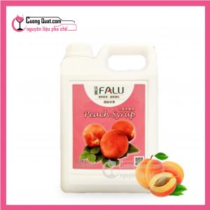 Syrup Falu Đài Loan - Hương Đào 2.5kg ( 12 chai giảm 3k)