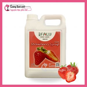 Syrup Falu Đài Loan - Hương Dâu 2.5kg ( 12 chai giảm 3k)
