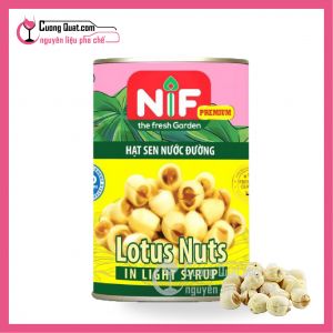 Hạt Sen NIF 560gr ( Mua 12 hộp giảm 1k/ 1 hộp,Mua 60 hộp giảm 2k/ 1 hộp) Có thể mix các loại NIF khác