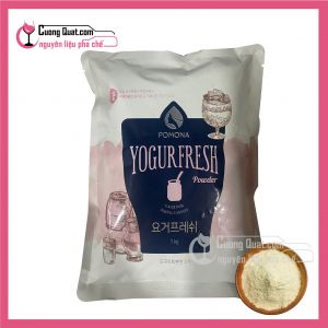 Bột PoMona Sữa Chua -Yogur Fresh 1kg( Mua 6 gói giảm 5k/1 gói, mua 12 gói giảm 10k/ 1 gói )