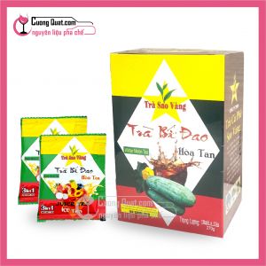 Trà Bí Đao - Sao Vàng Hòa Tan - 18 gói x15g x 270gram