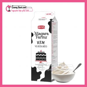 KEM LÀM BÁNH - Richs NIAGARA FARMS 1KG(Mua 12 hộp Tặng thêm 1 hộp )