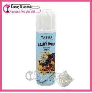 Kem Xịt TATUA Dairy Whipping Cream 250g(Mua 12 hộp Tặng thêm 1 hộp )