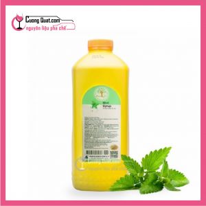 Siro Maulin Bạc Hà - MINT SIRUP - 2.5kg(Mua 6 Chai Giảm 2k/1 chai)