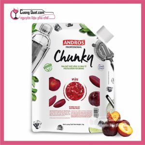 Mứt trái cây Chunky Andros Mận 1kg