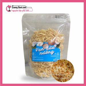 Vụn Dừa Nướng Bến Tre Dạng Sợi 200gr