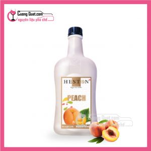 Syrup Heston Đào (Mẫu 2023 Chai mới 2,5kg)(6 Chai giảm 5k/1chai)18 Chai giảm 10k/1chai)30 Chai giảm 15k/1 chai)