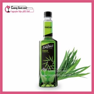 Syrup Davinci Lá Dứa 750ml(mua 6 chai giảm 2k/1 chai, mua 12 chai giảm 4k/ 1 chai) Có thể mix mùi