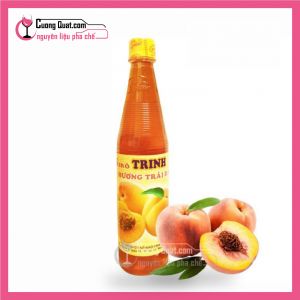 Siro Trinh Đào 600ml( mua 5 chai giảm 1k/ 1chai, 10 chai giảm 2k/1 chai) Có thể mix mùi