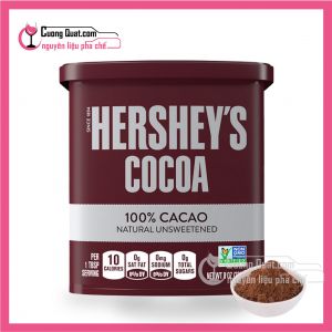 Bột Socola CoCoa HerShey's Nguyên Chất 226g(CTKM  mua 3 giảm 2k/ 1 hộp, mua 6 hộp giảm 4k, mua 12 giảm 10k/ 1 hộp)