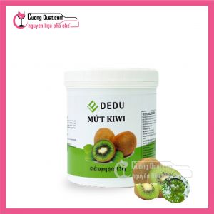 MỨT Dedu Kiwi1,3KG( Hộp Trắng Đục )(ctkm Mua 3 hộp giảm 5k/ Mua 6 hộp giảm 10k)