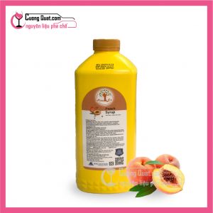 Siro Maulin Đào - PEACH SIRUP - 2.5kg(Mua 6 Chai Giảm 2k/1 chai)