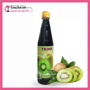 Siro Trinh Kiwi 600mll( mua 5 chai giảm 1k/ 1chai, 10 chai giảm 2k/ 1 chai) Có thể mix mùi