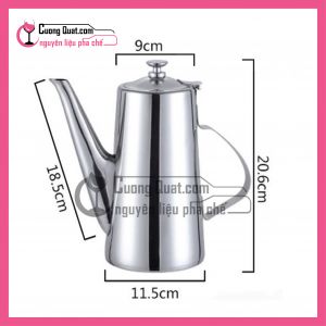 Bình Rót Trà, Cafe - 2 Lít INOX Cao Cấp