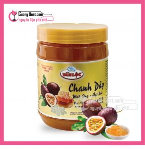 Chanh Dây Mật Ong Hạt Đác Tấn Lộc (Hộp 900g)