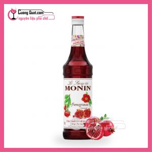 Monin Lựu (Pomegrannate) 700ml(6 chai giảm 5k/1 chai)