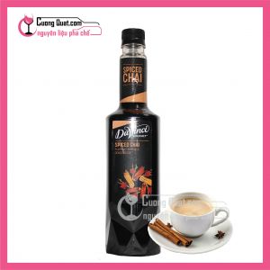 Syrup Davinci Spiced Chai Concentrate 750m(mua 6 chai giảm 2k/1 chai, mua 12 chai giảm 4k/ 1 chai) Có thể mix mùi