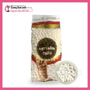 Trân Châu Lotus Trắng 1Kg(Mua 1 thùng giảm 5k/ 1 gói)