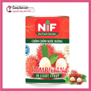 Chôm Chôm Nước Đường Đóng Lon SOZEN NIF 560gr (Mua 11 Tặng 1, 21 tặng 3)