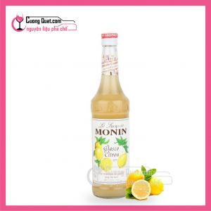 Monin chanh vàng 700ml(6 chai giảm 5k/1 chai)