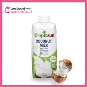 Nước Cốt Dừa Đậm Đặc TropicSun NIF 330ml ( Mua 12 Tặng 1)