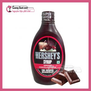 Sốt Syrup Hershey's Socola ( nhỏ) 623gr (mua 6 chai giảm 2k, 12 chai giảm 5k/ 1 chai)