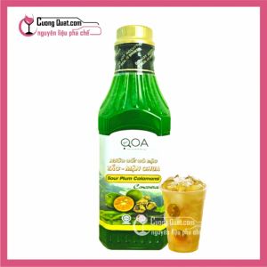 Nước Cốt Cô Đặc QOA  Tắc - Mận Chua 1kg